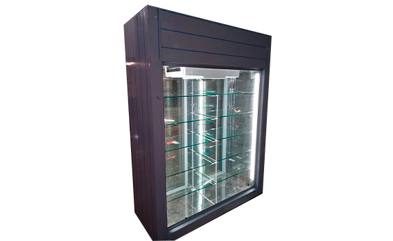HELADERA EXHIBIDORA VERTICAL DOS PUERTAS
